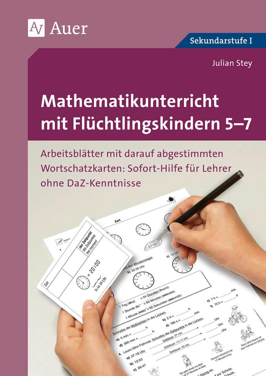 Cover: 9783403079125 | Mathematikunterricht mit Flüchtlingskindern 5-7 | Julian Stey | Buch