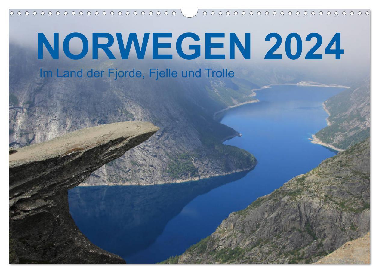 Cover: 9783383070419 | Norwegen 2024 - Im Land der Fjorde, Fjelle und Trolle (Wandkalender...