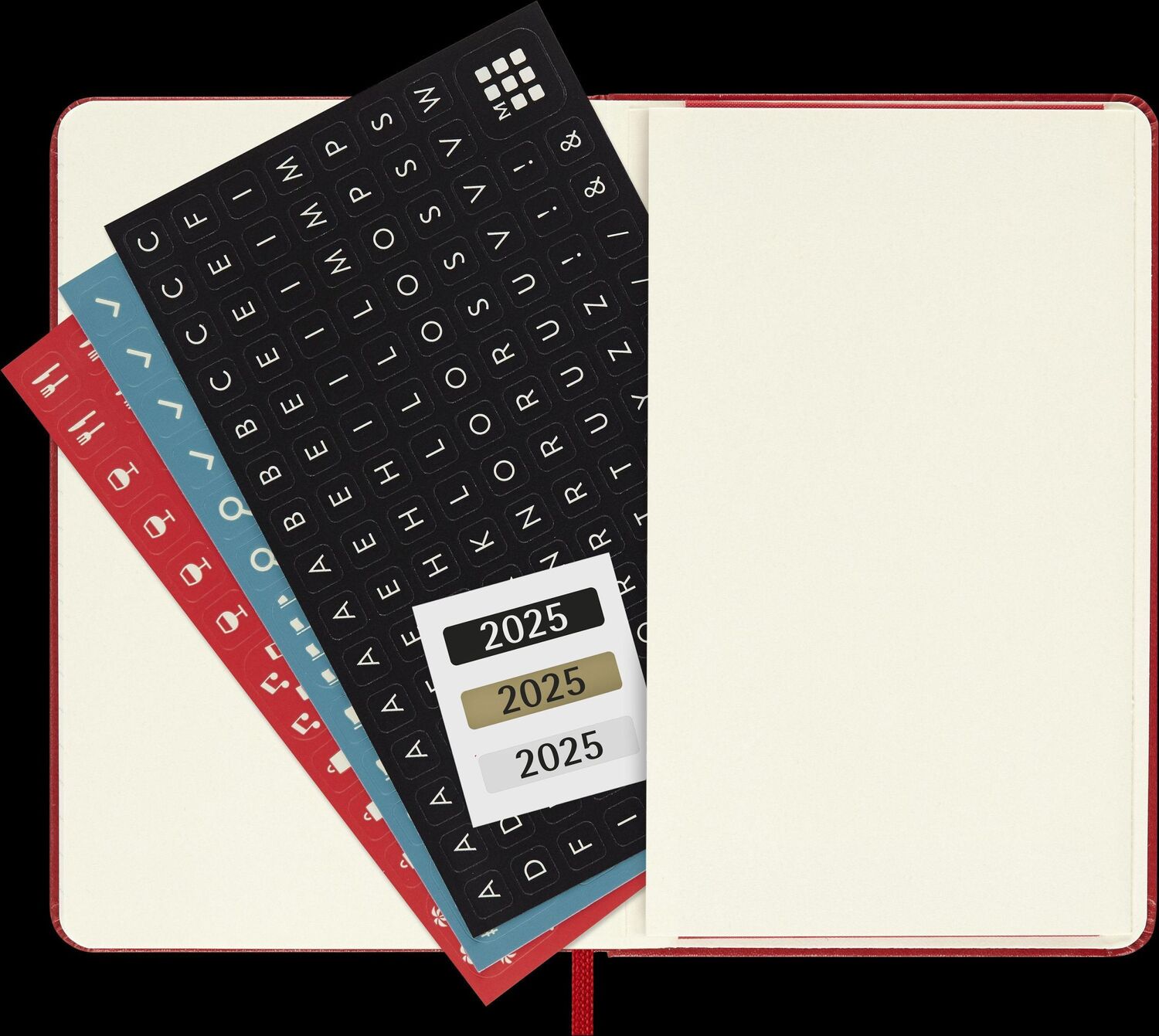 Bild: 8056999270353 | Moleskine 12 Monate Wochen Notizkalender 2025, Pocket/A6, 1 Wo = 1...