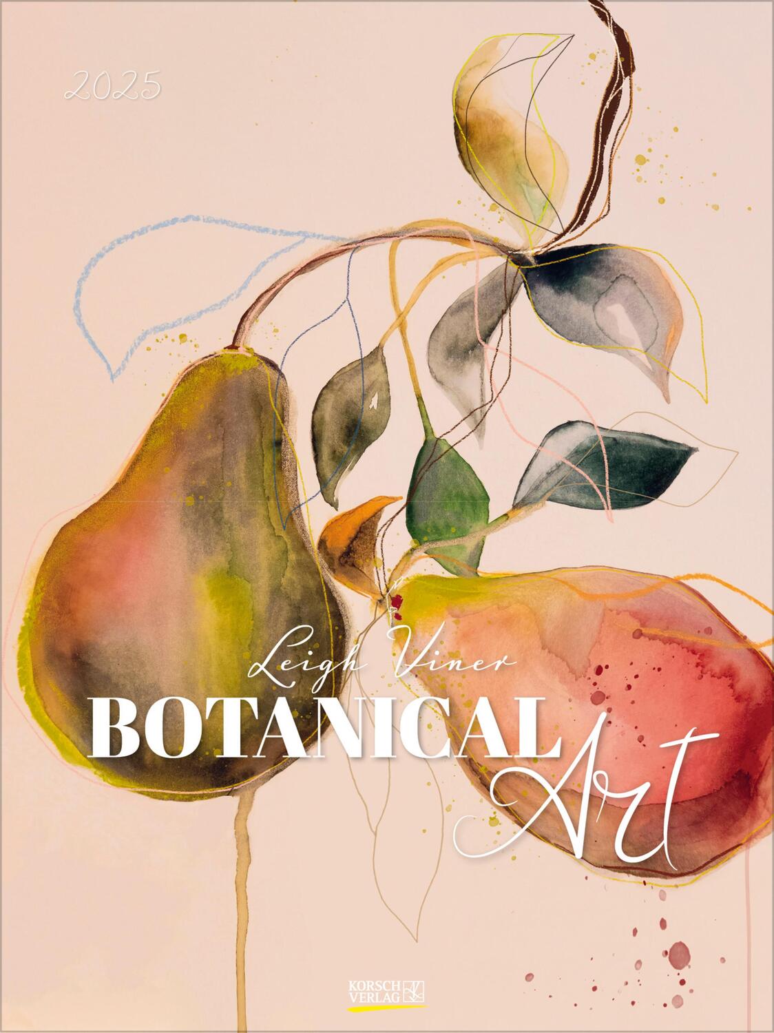 Cover: 9783731879701 | Botanical Art 2025 | Verlag Korsch | Kalender | 14 S. | Deutsch | 2025