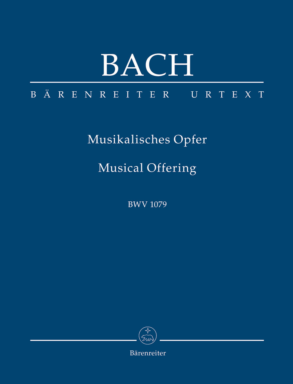 Cover: 9790006201679 | Musical Offering BWV 1079 | Johann Sebastian Bach | Studienpartitur