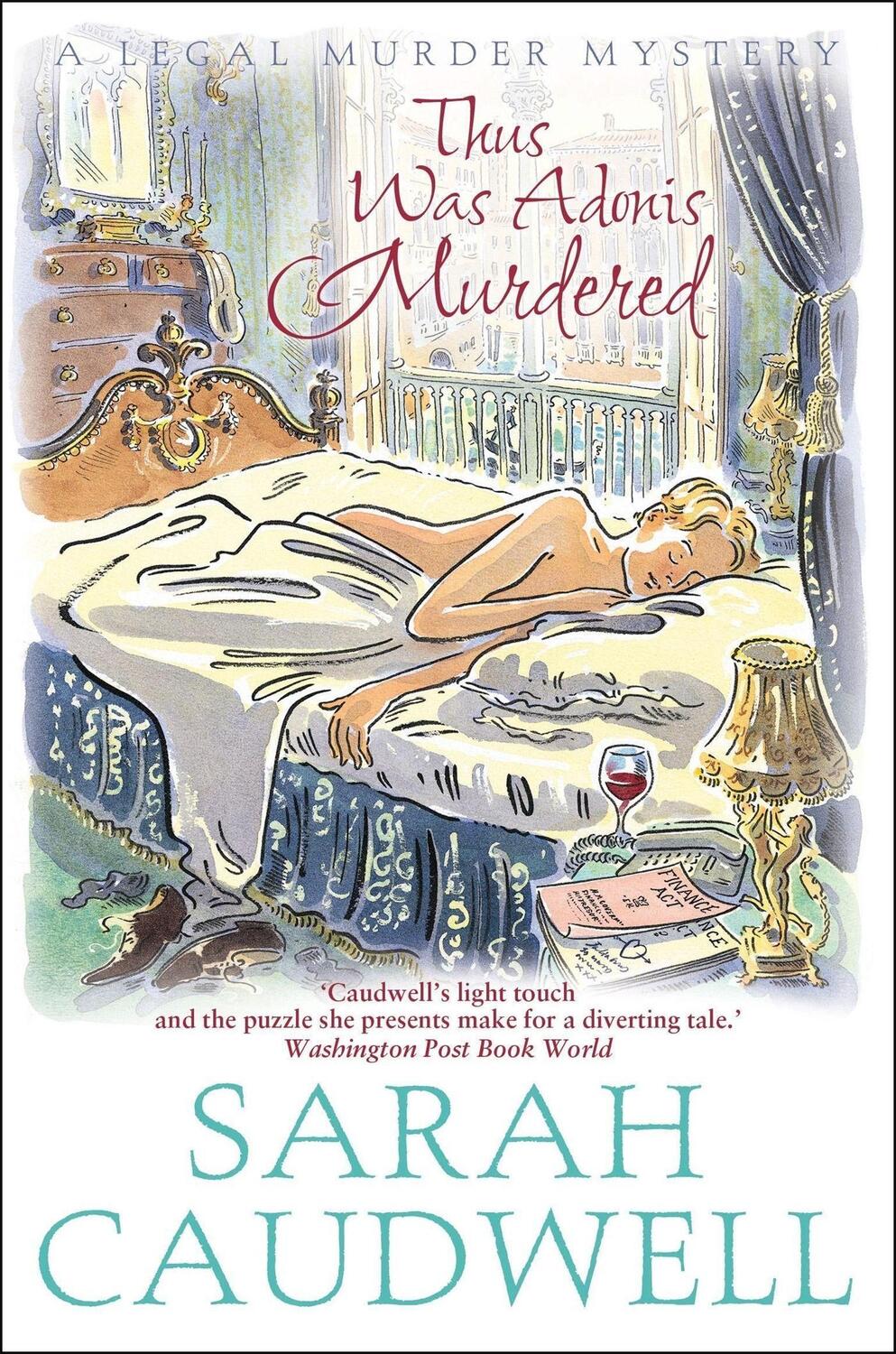 Cover: 9781780339276 | Thus Was Adonis Murdered | Number 1 in Series | Sarah Caudwell | Buch