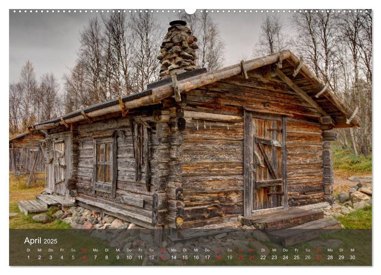 Bild: 9783435774562 | Lappland 2025 (hochwertiger Premium Wandkalender 2025 DIN A2 quer),...