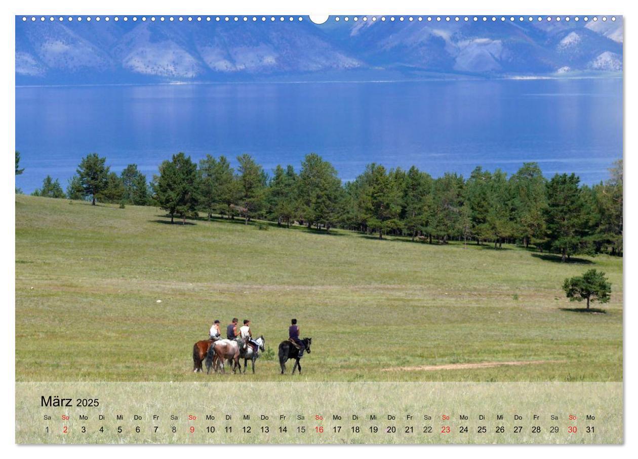 Bild: 9783435785070 | Olchon - Insel im Baikalsee (hochwertiger Premium Wandkalender 2025...