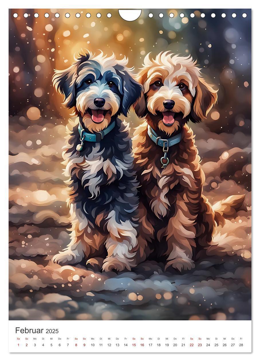 Bild: 9783383807046 | Der Aussiedoodle - Lebensfreude pur (Wandkalender 2025 DIN A4...