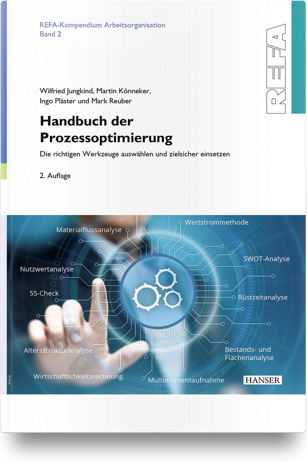 Cover: 9783446462502 | Handbuch der Prozessoptimierung | Wilfried Jungkind (u. a.) | Buch