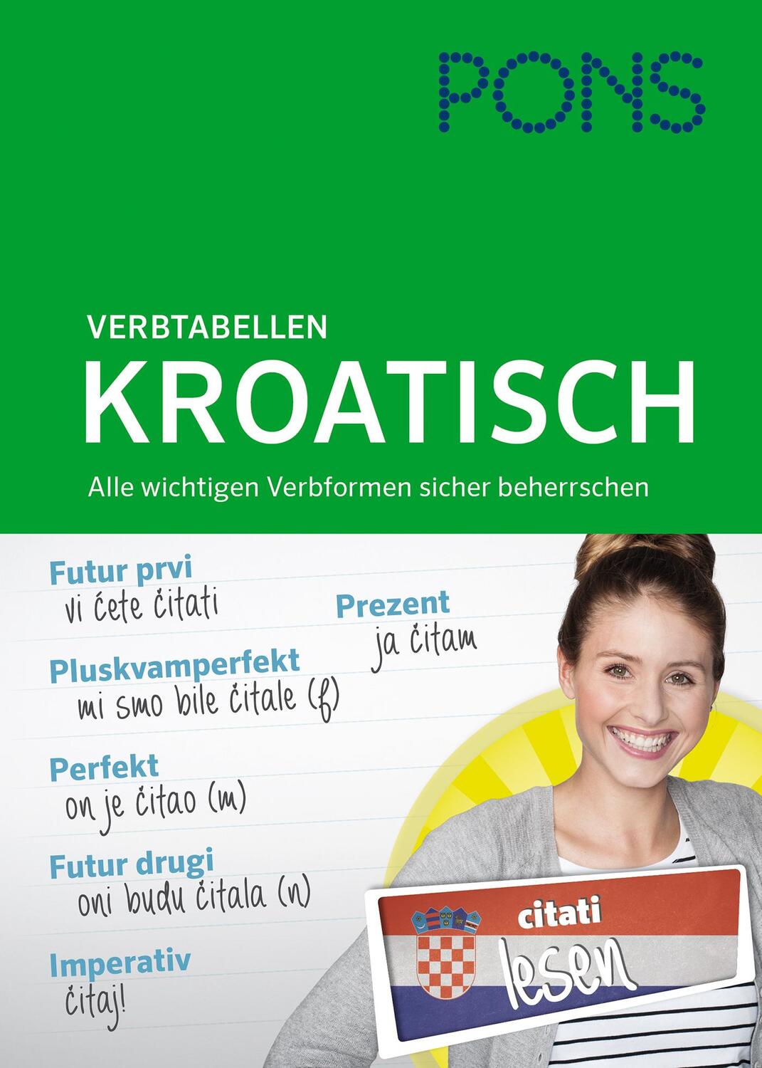 Cover: 9783125628915 | PONS Verbtabellen Kroatisch | NataSa Lukic (u. a.) | Taschenbuch