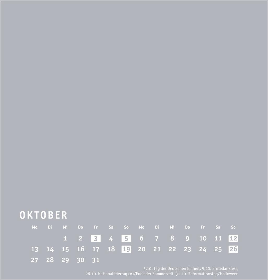 Bild: 9783756407903 | Premium-Bastelkalender silbergrau mittel 2025 | Heye | Kalender | 2025