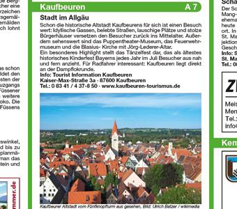 Bild: 9783747301111 | Allgäu | (Land-)Karte | Radkarte | Deutsch | 2018 | Publicpress