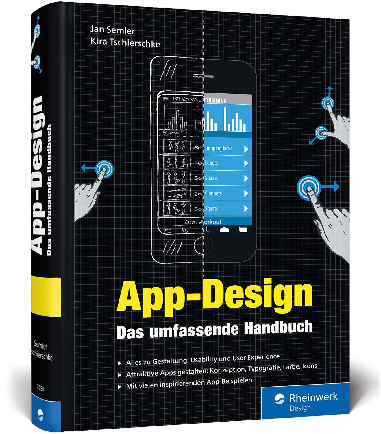 Cover: 9783836270502 | App-Design | Jan Semler (u. a.) | Buch | Rheinwerk Design | Deutsch