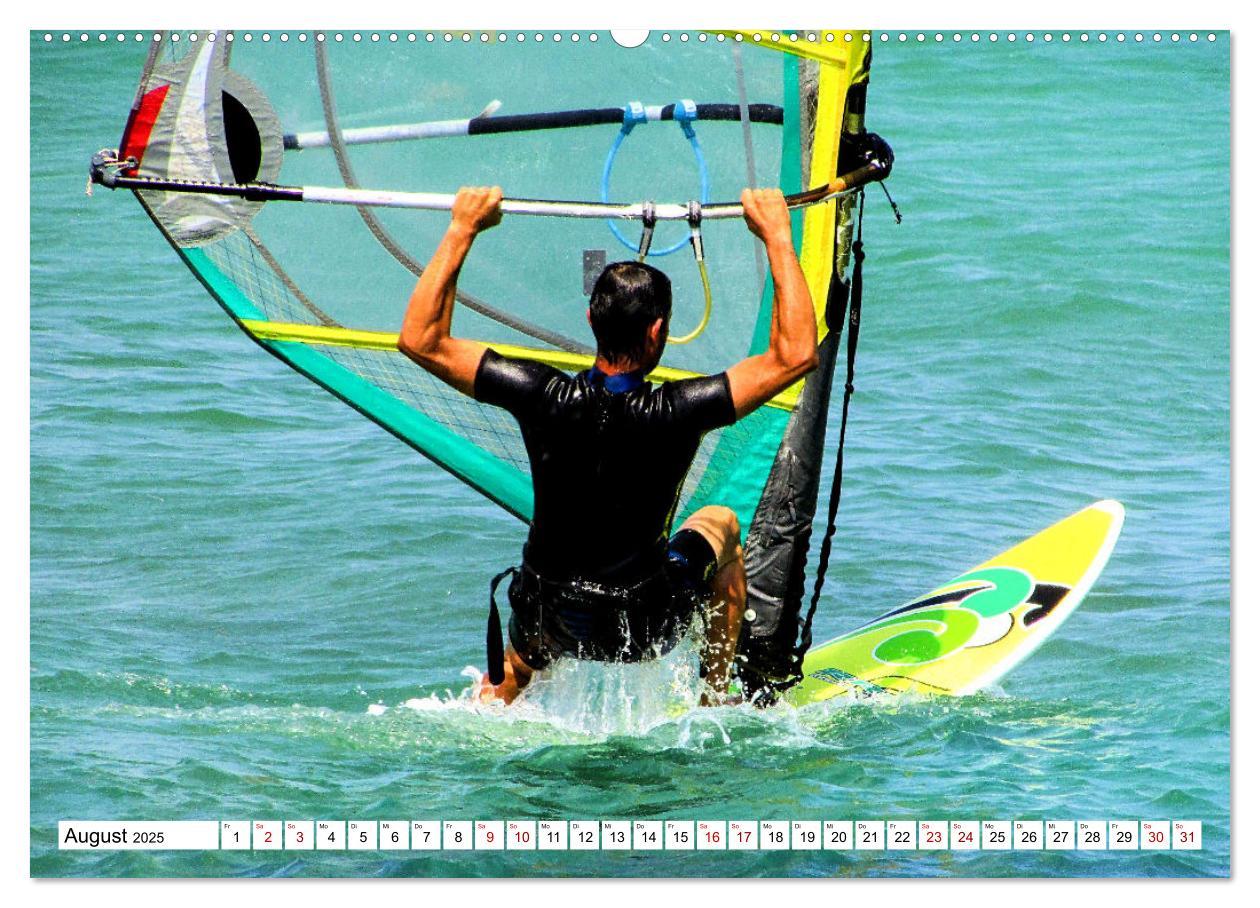 Bild: 9783383923517 | Funsport Windsurfen (Wandkalender 2025 DIN A2 quer), CALVENDO...