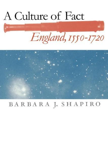 Cover: 9780801488498 | A Culture of Fact | England, 1550-1720 | Barbara J. Shapiro | Buch