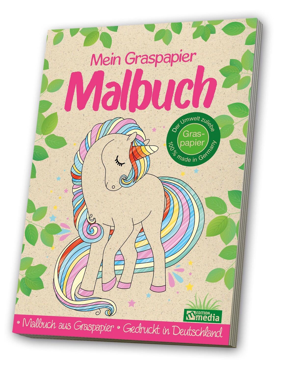 Cover: 4019393987504 | Malbuch GraspapierEinhorn | Broschüre | Deutsch | 2020