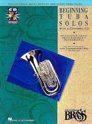 Cover: 9780793572489 | Canadian Brass Book of Beginning Tuba Solos with Recordings of...