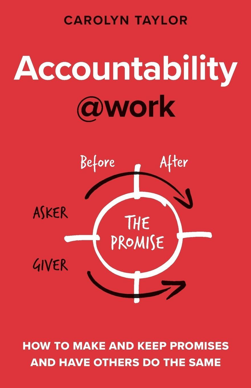 Cover: 9781838329600 | Accountability at Work | Carolyn Taylor | Taschenbuch | @work Series