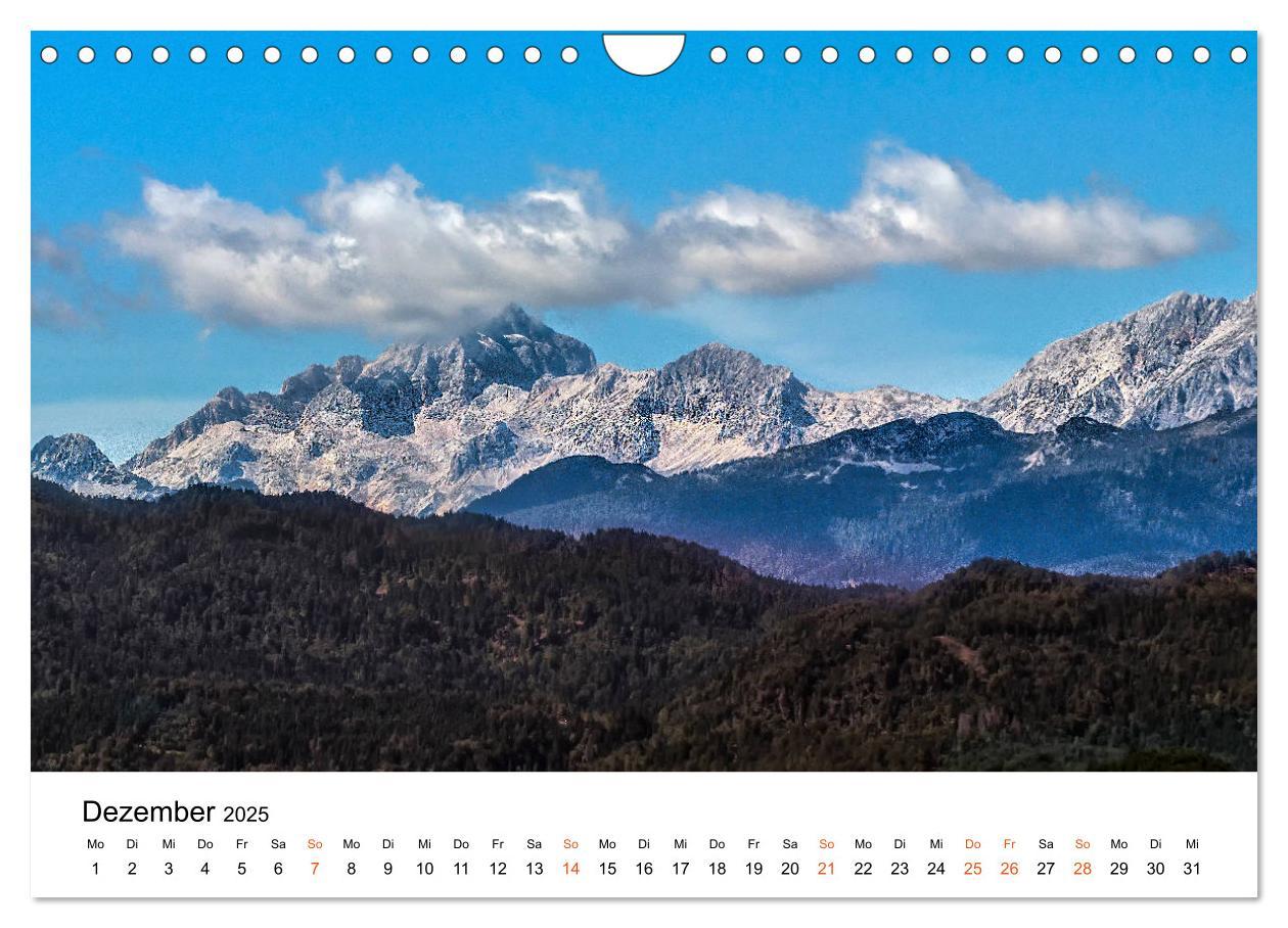 Bild: 9783435152384 | Oberkrain und Triglav-Nationalpark (Wandkalender 2025 DIN A4 quer),...