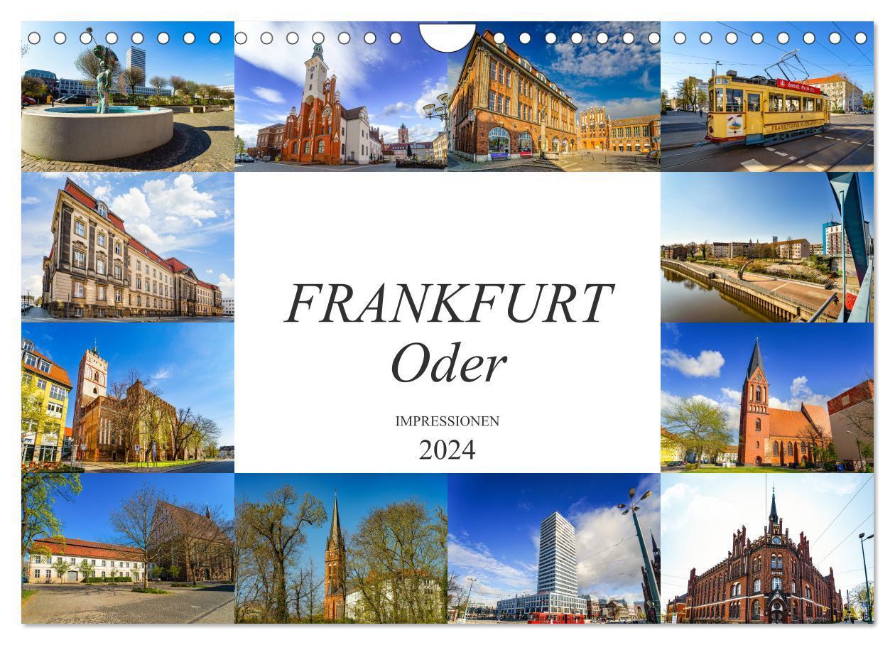 Cover: 9783675566989 | Frankfurt Oder Impressionen (Wandkalender 2024 DIN A4 quer),...