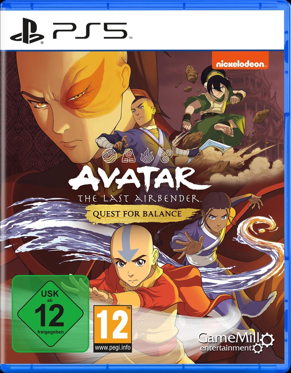 Cover: 5060968300388 | Avatar - The Last Airbender (PlayStation PS5) | Blu-ray Disc | Deutsch