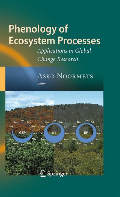 Cover: 9781441900258 | Phenology of Ecosystem Processes | Asko Noormets | Buch | xv | 2009