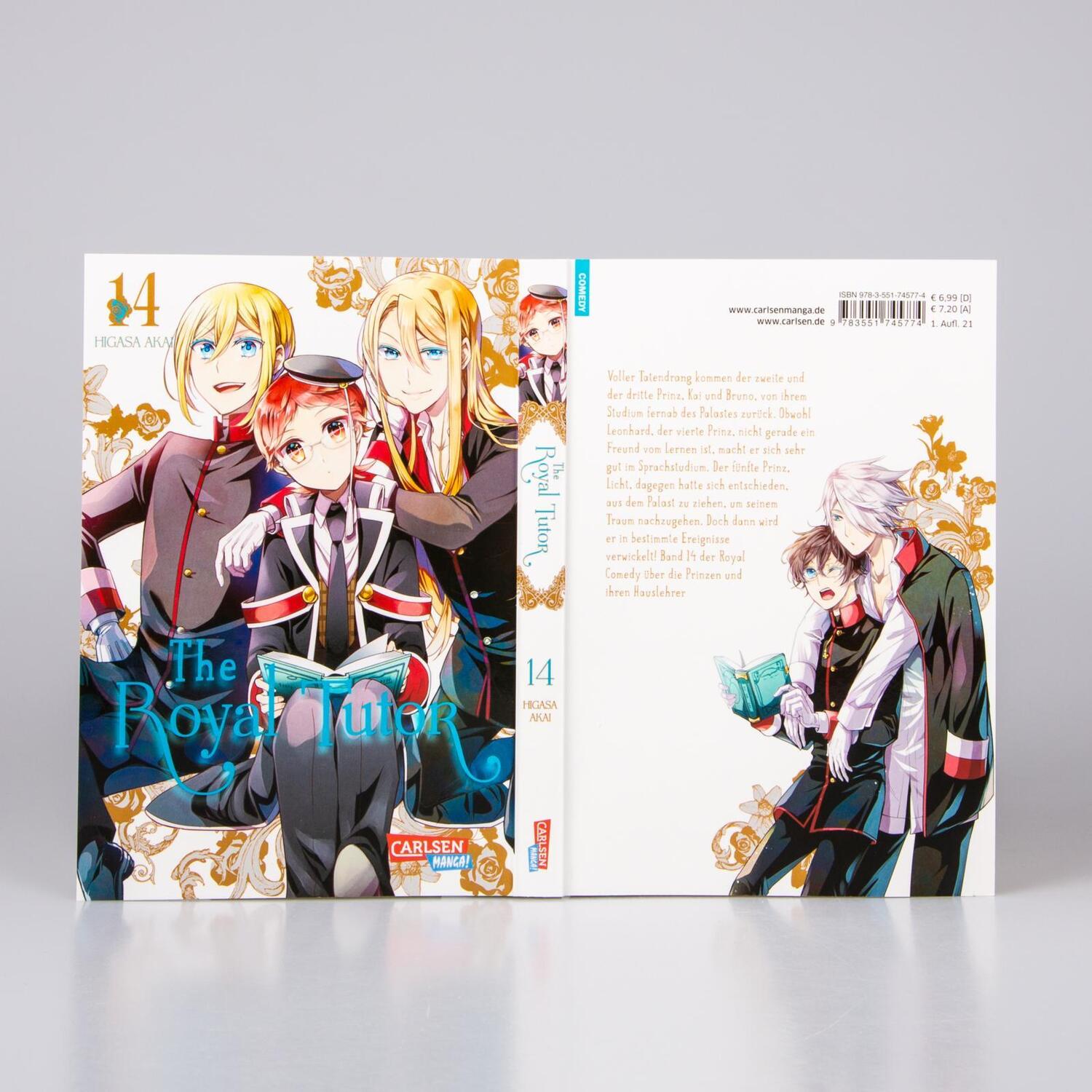 Bild: 9783551745774 | The Royal Tutor 14 | Comedy-Manga mit Tiefgang in einer royalen Welt