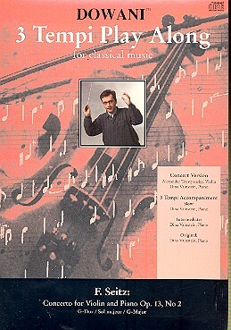 Cover: 9783905479829 | Concerto for Violin and Piano Op. 13, No 2 in G | Roland F. Seitz
