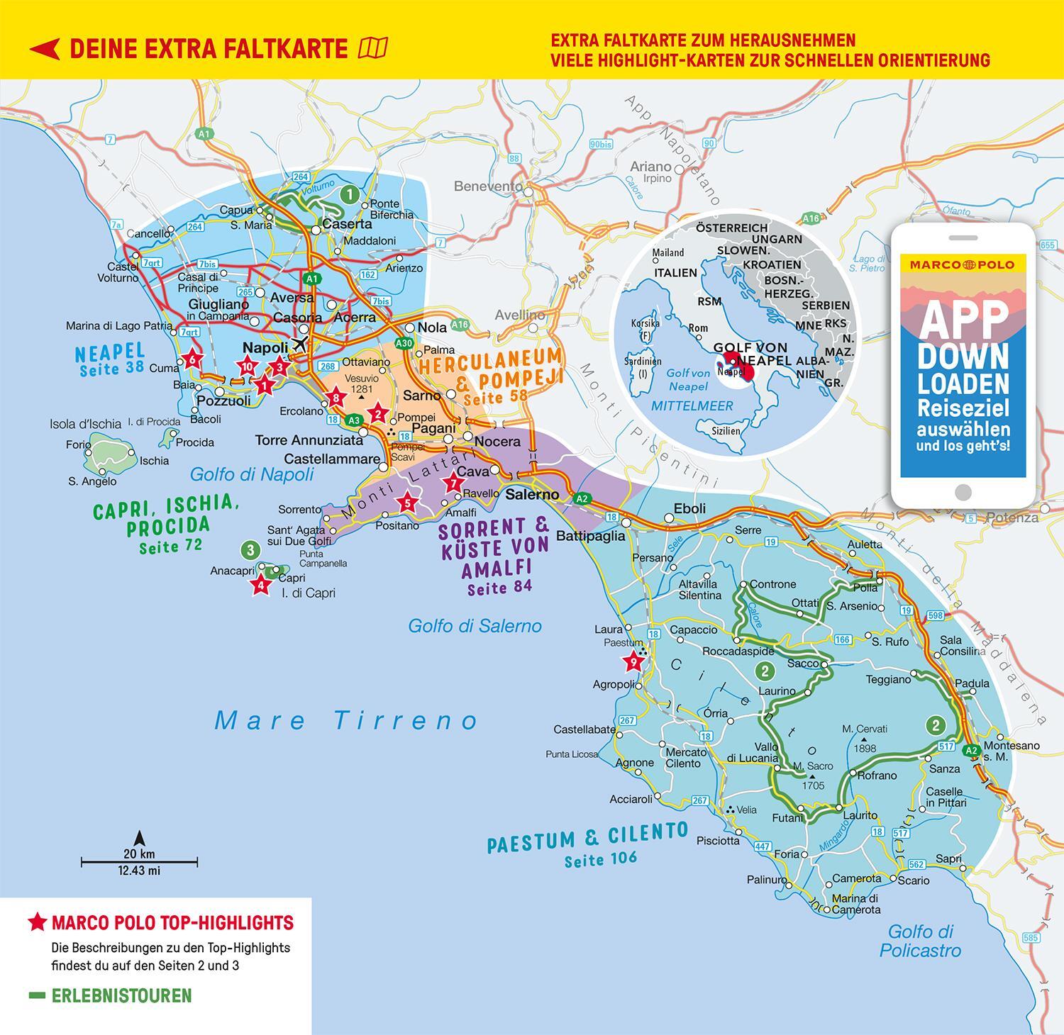 Bild: 9783829719766 | MARCO POLO Reiseführer Golf von Neapel, Amalfi, Ischia, Capri,...