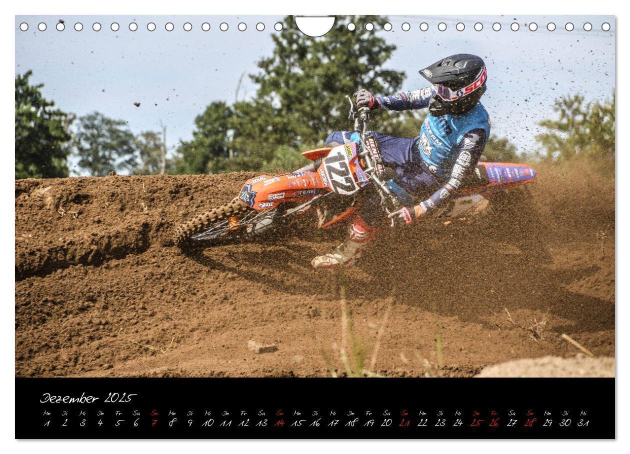 Bild: 9783435295814 | Motocross Racing 2025 (Wandkalender 2025 DIN A4 quer), CALVENDO...