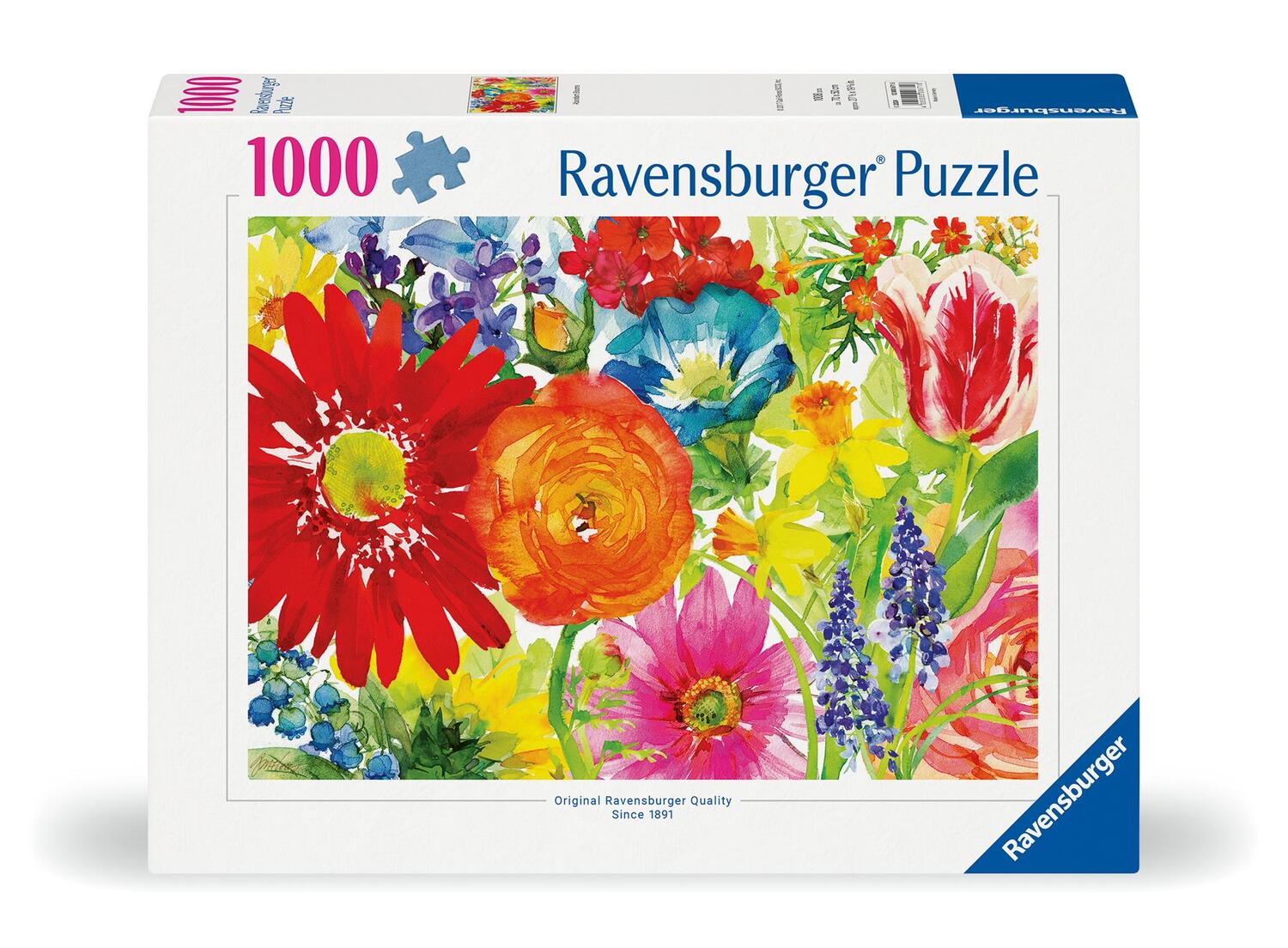 Cover: 4005555006718 | Ravensburger Puzzle 12000671 - Abundant Blooms - 1000 Teile Puzzle...