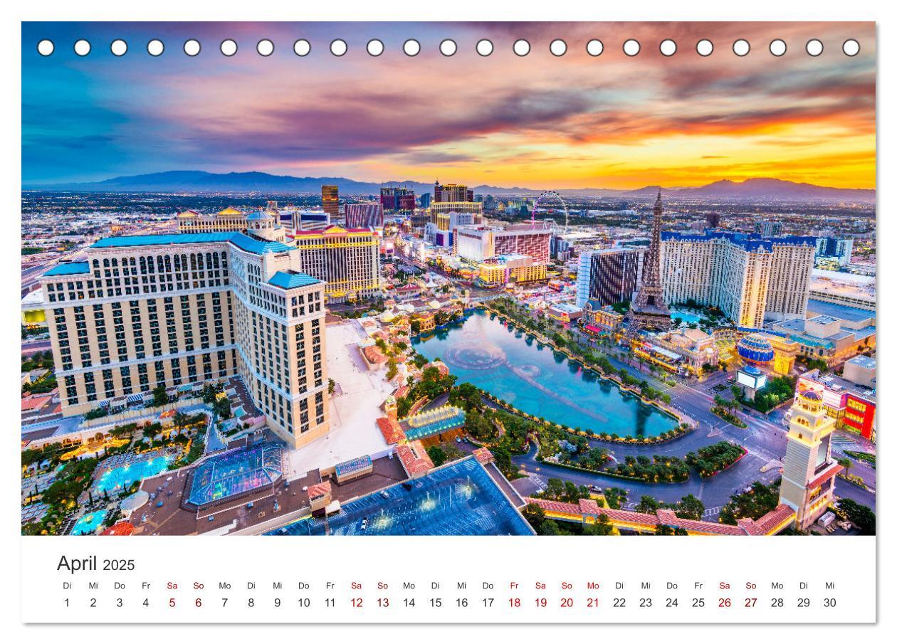 Bild: 9783383917431 | Las Vegas - Die Hauptstadt der Unterhaltung. (Tischkalender 2025...