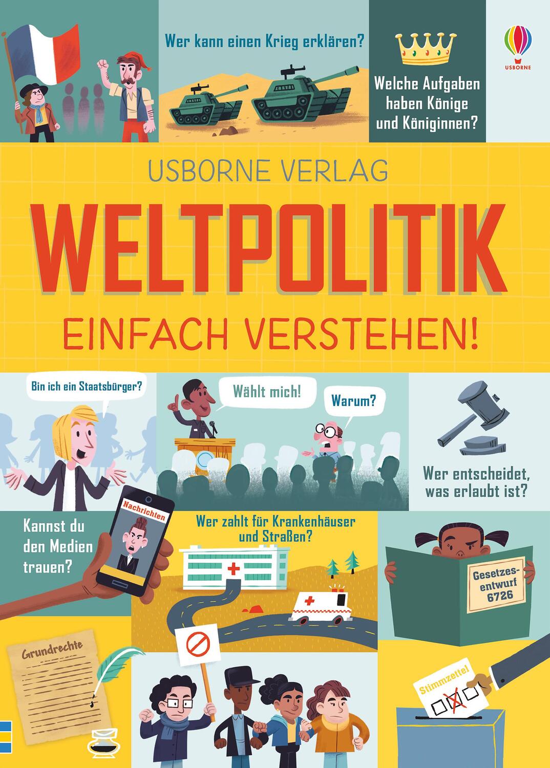 Cover: 9781789410457 | Weltpolitik - einfach verstehen! | Rosie Hore (u. a.) | Buch | Deutsch