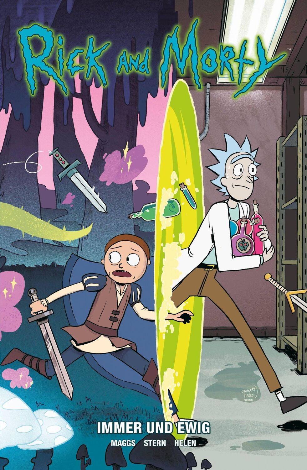 Cover: 9783741630811 | Rick and Morty | Bd. 13: Immer und ewig | Sam Maggs (u. a.) | Buch