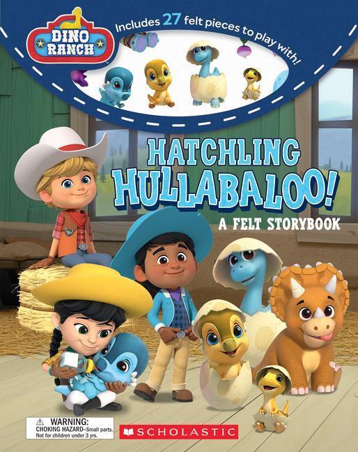 Cover: 9781338858334 | Hatchling Hullabaloo! Felt Storybook | Zackery Cuevas | Buch | 2023