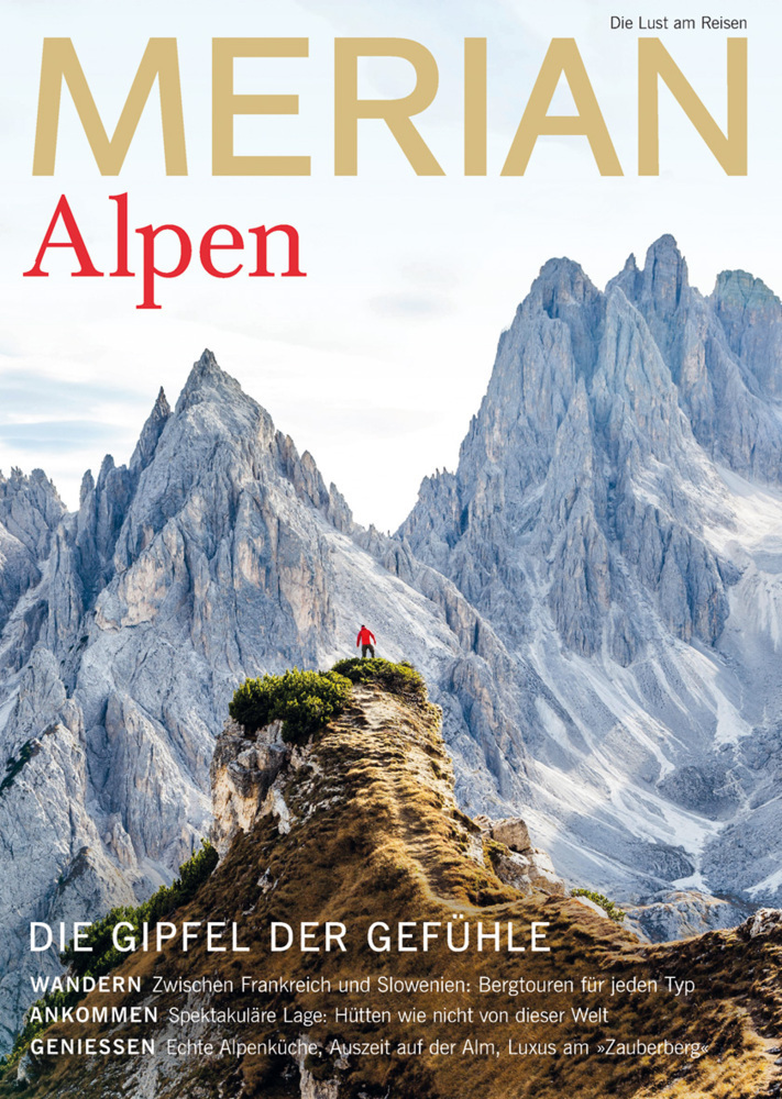 Cover: 9783834230508 | MERIAN Alpen | Taschenbuch | Großformatiges Paperback. Klappenbroschur