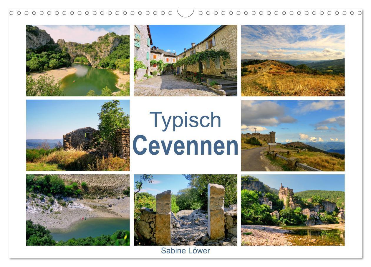 Cover: 9783435401239 | Typisch Cevennen (Wandkalender 2025 DIN A3 quer), CALVENDO...