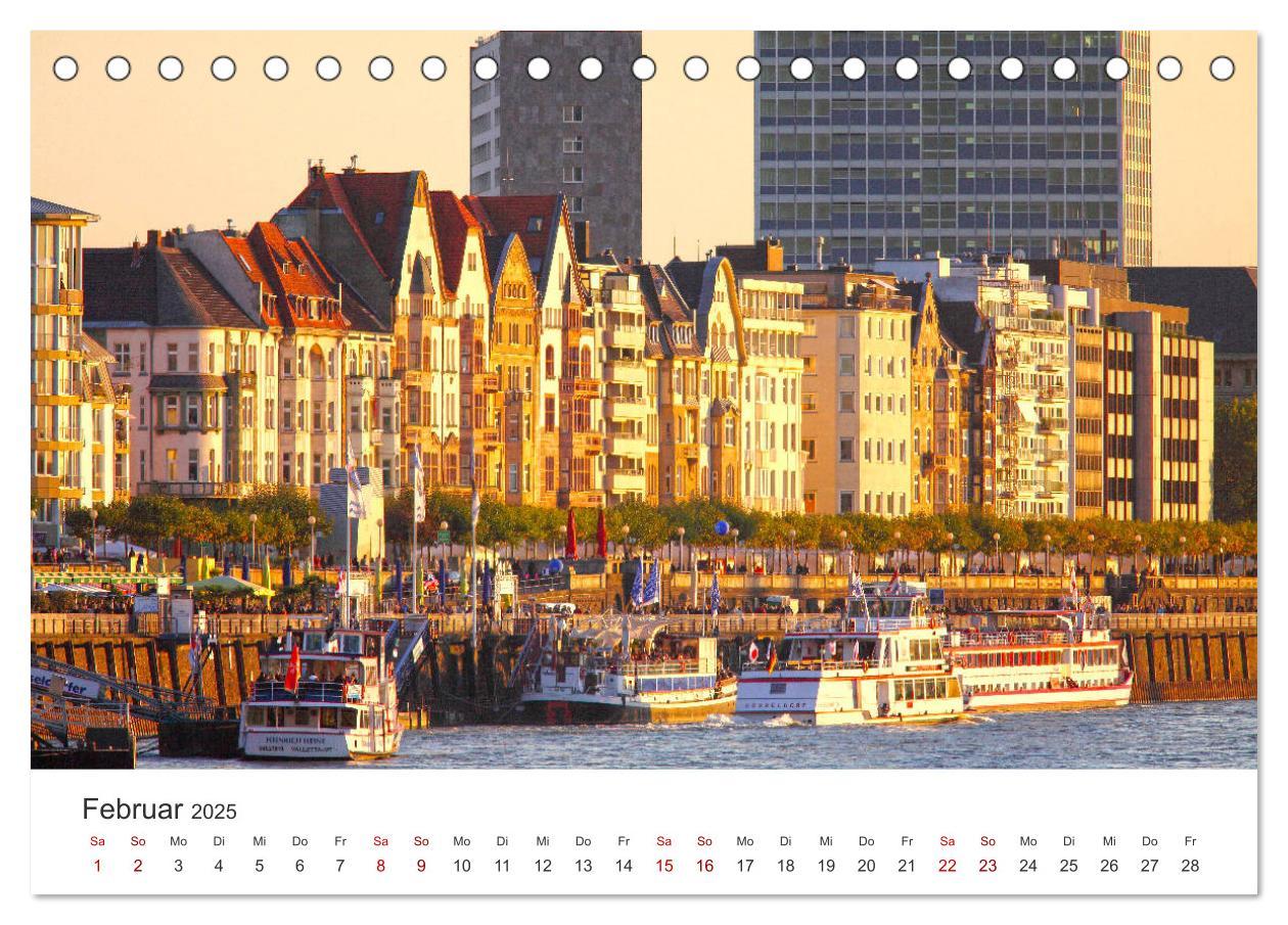 Bild: 9783435190713 | Düsseldorf - Tradition und Moderne am Rhein (Tischkalender 2025 DIN...