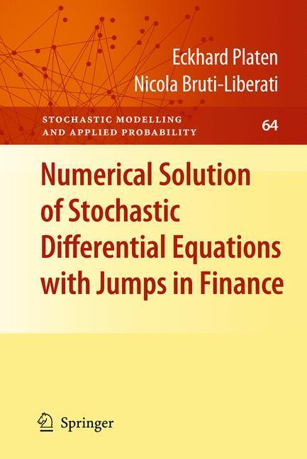Cover: 9783642120572 | Numerical Solution of Stochastic Differential Equations with Jumps...
