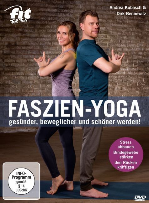 Cover: 4250148710637 | Faszien-Yoga - gesünder, beweglicher und schöner werden!, 1 DVD | DVD