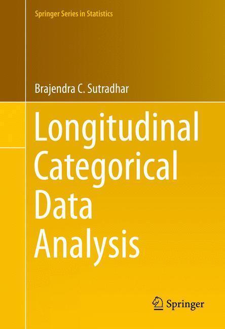 Bild: 9781493921362 | Longitudinal Categorical Data Analysis | Brajendra C. Sutradhar | Buch