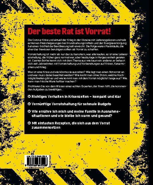 Rückseite: 9783966645508 | Der beste Rat ist Vorrat | Carsten Bothe | Taschenbuch | 144 S. | 2022