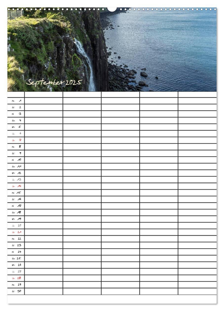 Bild: 9783457019214 | Isle of Skye - Schottlands Inseln - Familienplaner (Wandkalender...