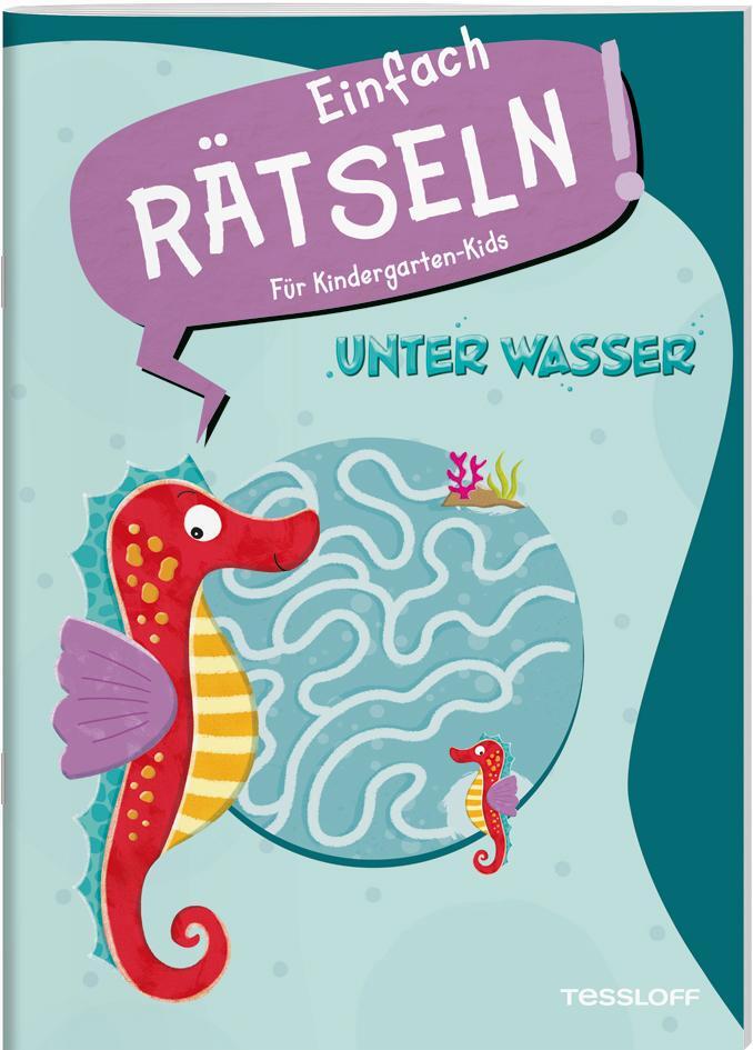 Cover: 9783788646905 | Einfach rätseln! Für Kindergarten-Kids. Unter Wasser | Broschüre