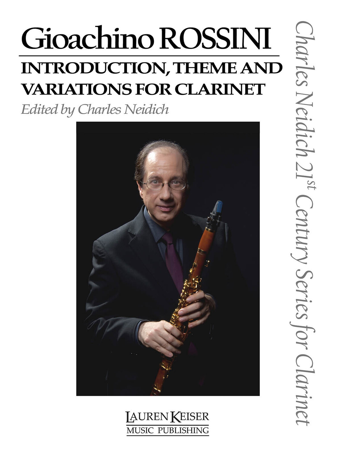 Cover: 884088865498 | Gioachino Rossini | Introduction, Theme and Variations for Clarinet