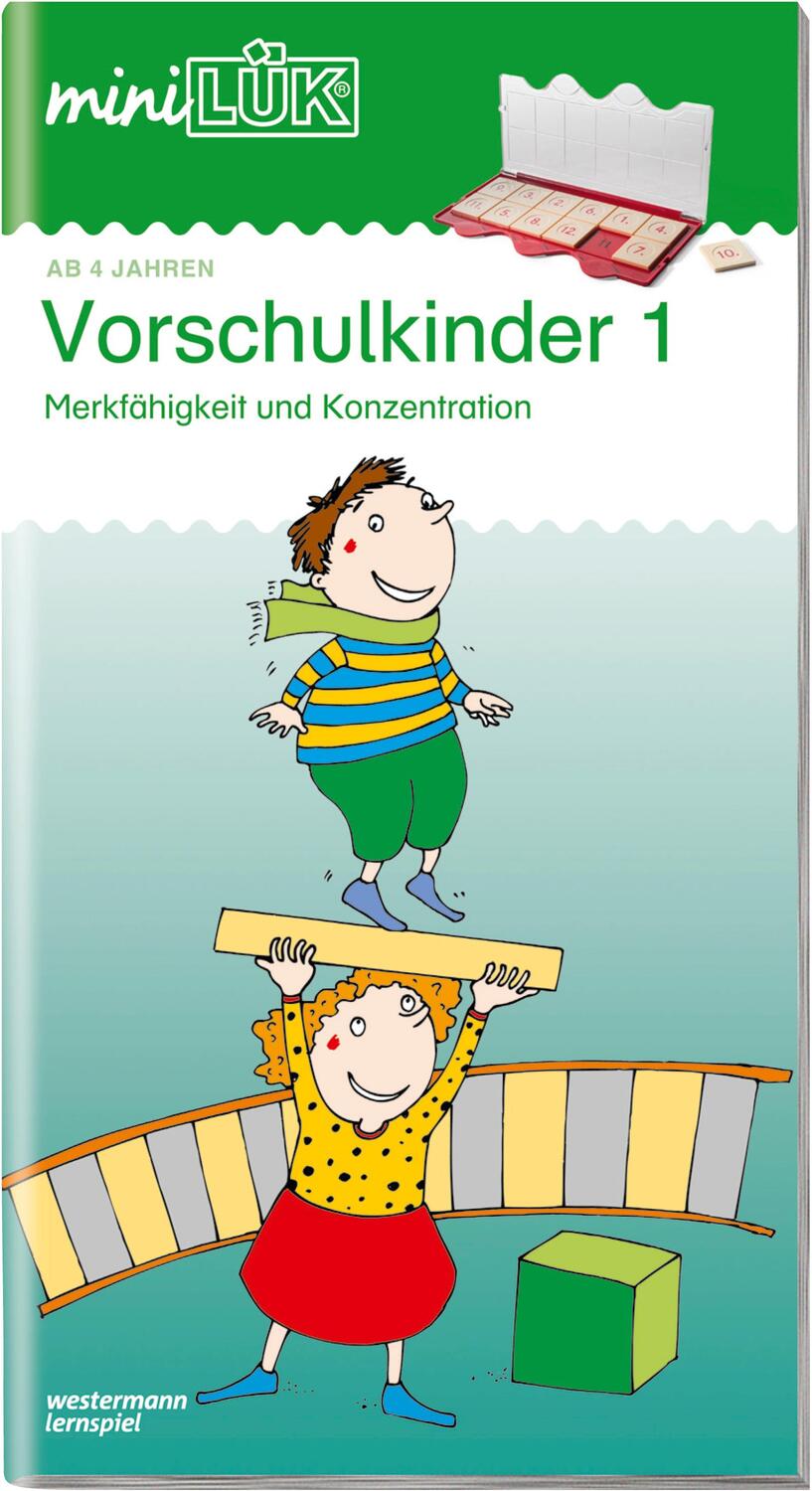 Cover: 9783894141011 | miniLÜK. Vorschulkinder 1 | Heinz Vogel | Broschüre | Deutsch