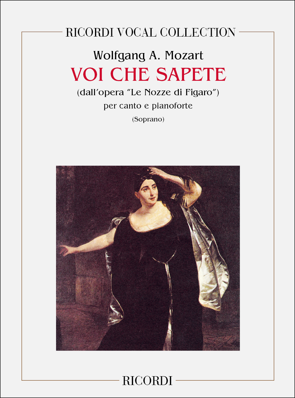 Cover: 9790040543490 | Le Nozze Di Figaro: Voi Che Sapete | Wolfgang Amadeus Mozart | 1984