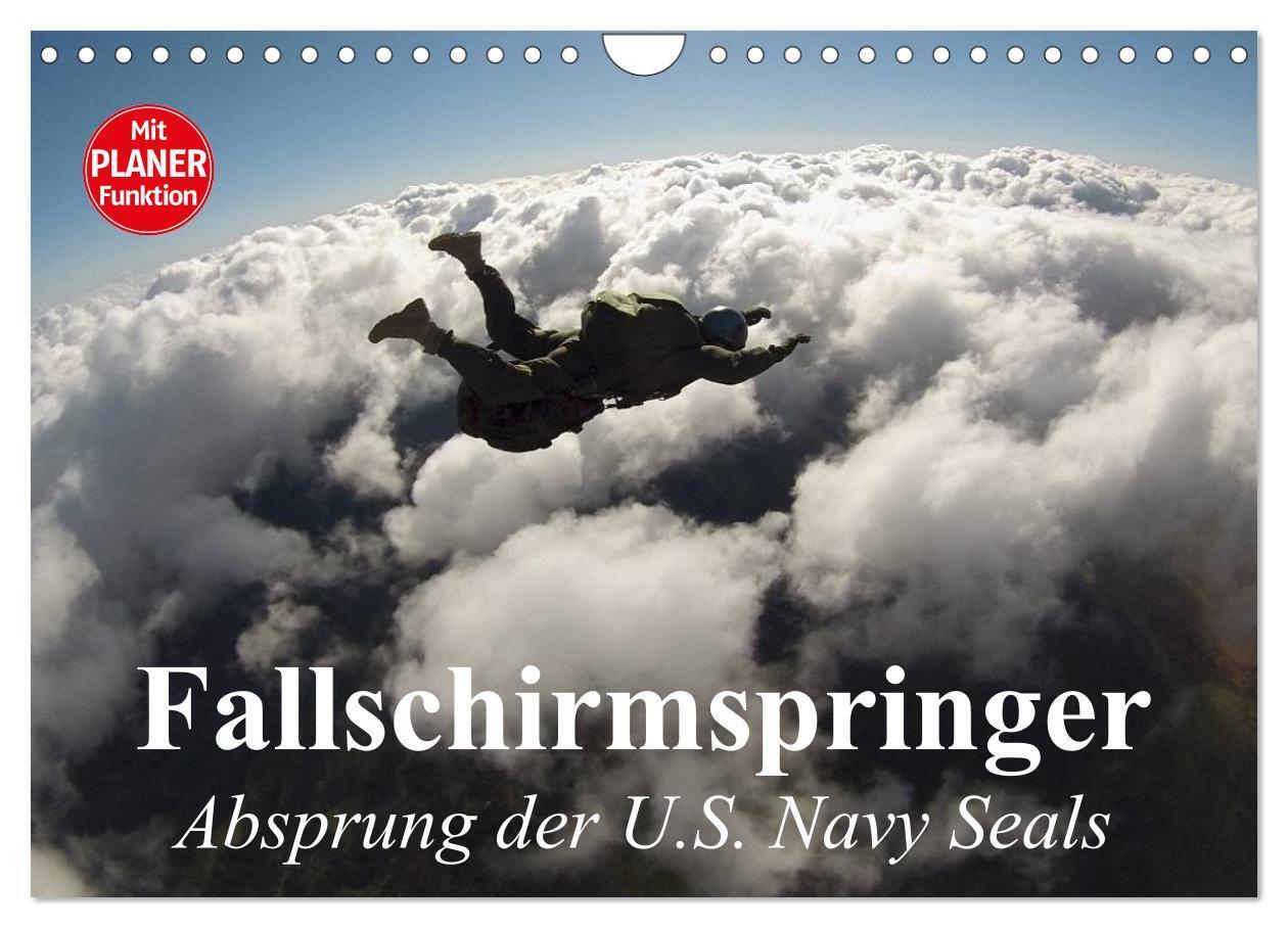 Cover: 9783435547920 | Fallschirmspringer. Absprung der U.S. Navy Seals (Wandkalender 2025...