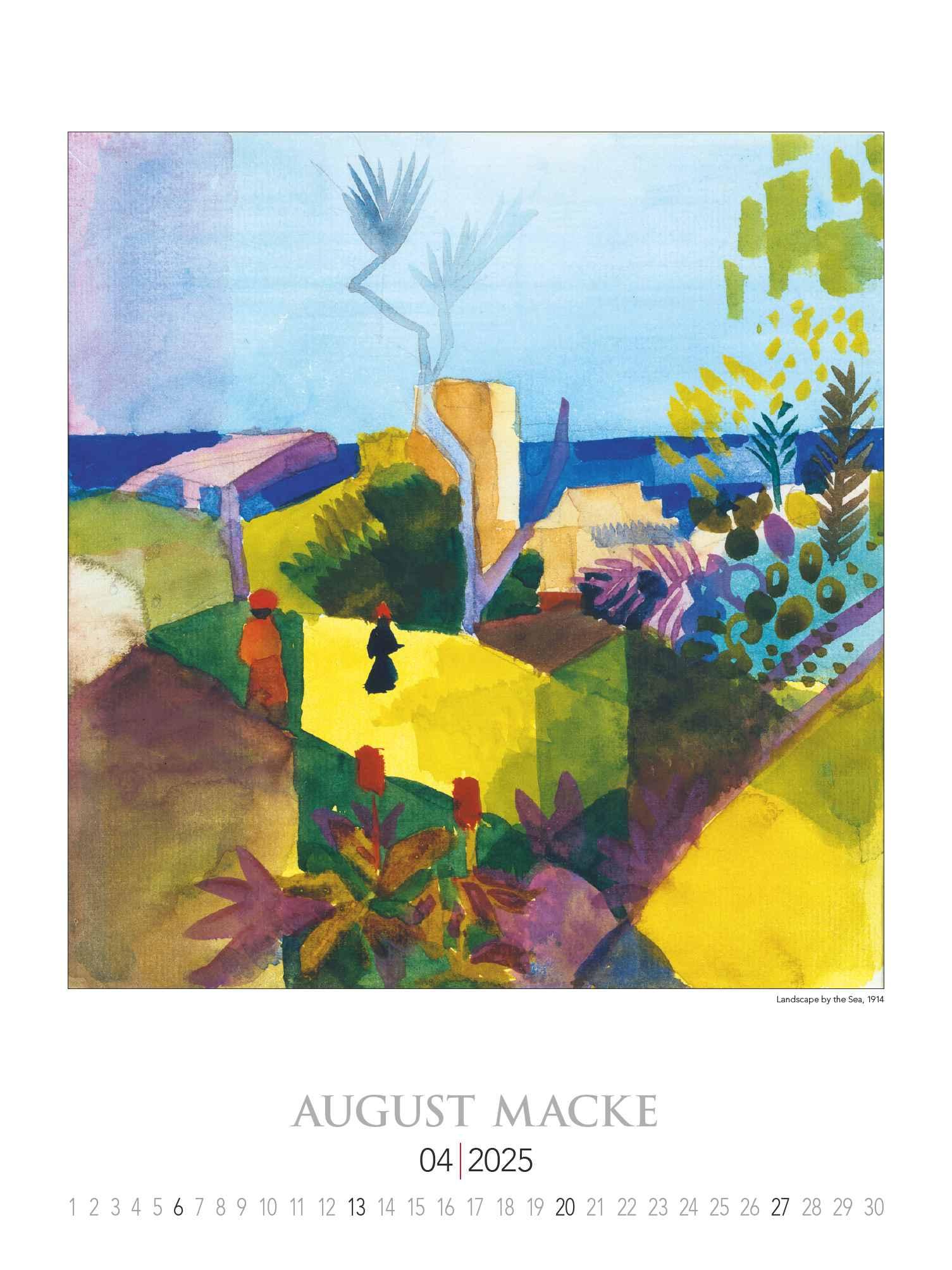 Bild: 4251732344092 | Tunisreise - Macke, Klee 2025 - Bild-Kalender 42x56 cm -...