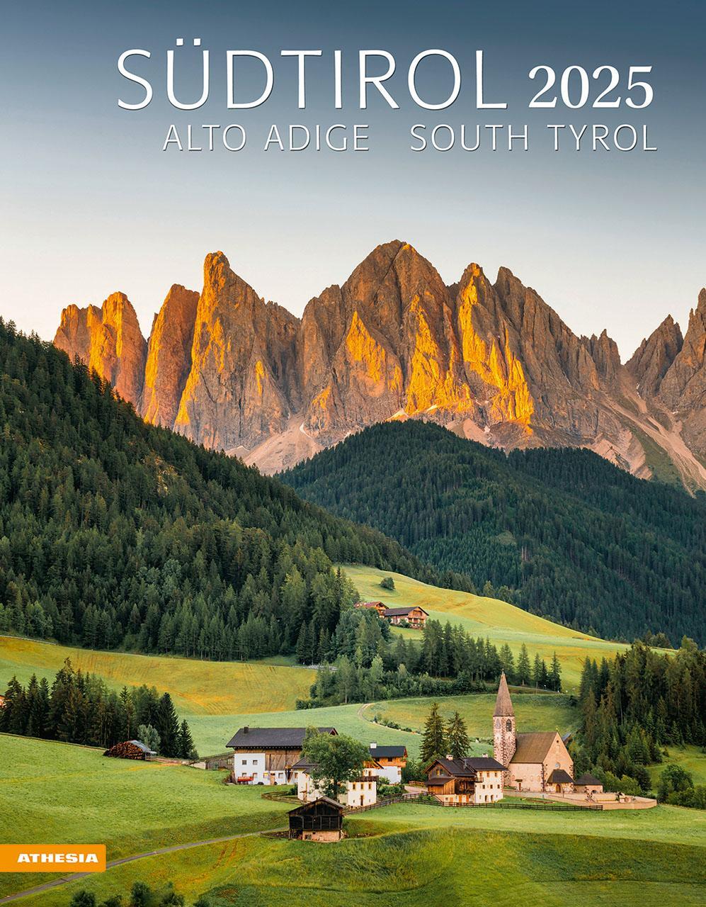 Cover: 9788868397401 | Südtirol Kalender 2025 | Alto Adige - South Tyrol | Verlag | Kalender