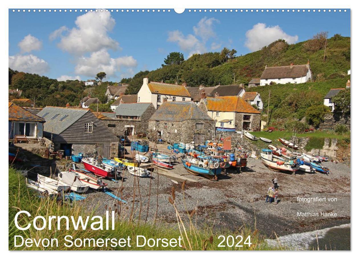 Cover: 9783675695795 | Cornwall - Devon Somerset Dorset (Wandkalender 2024 DIN A2 quer),...