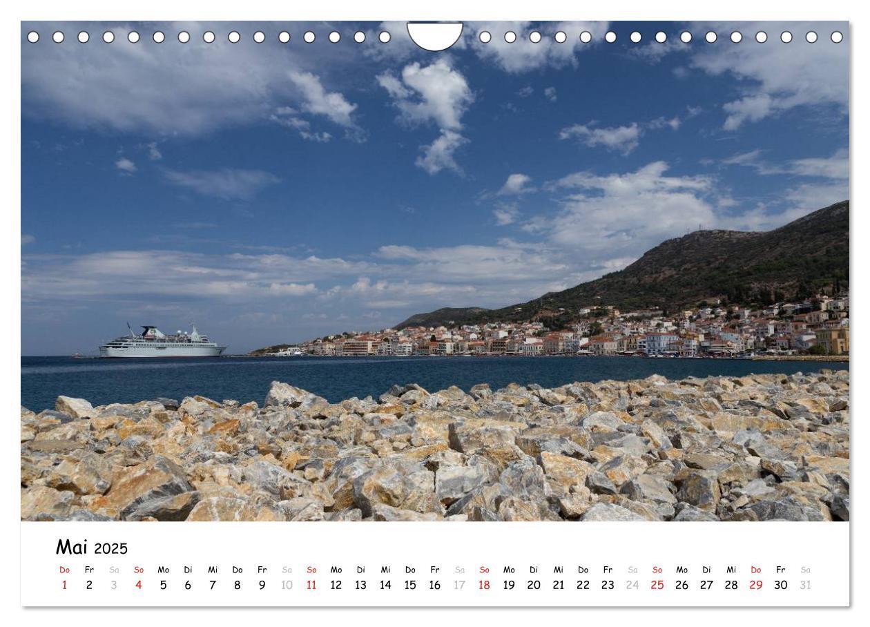 Bild: 9783435666232 | Samos - Griechenlands grüne Insel (Wandkalender 2025 DIN A4 quer),...