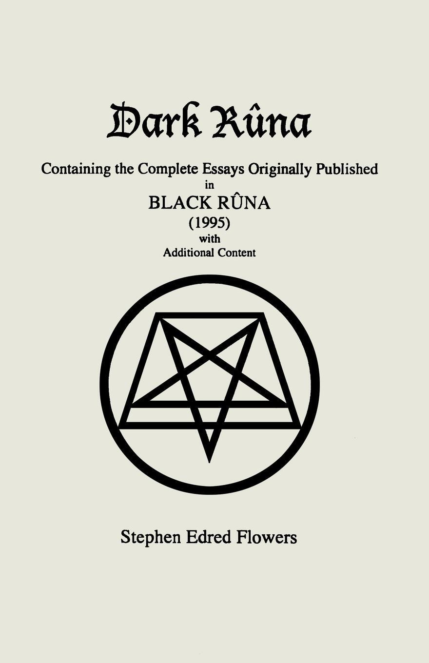 Cover: 9781885972507 | Dark Rûna | Stephen Edred Flowers | Taschenbuch | Paperback | Englisch